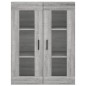 Highboard Grau Sonoma 69,5x34x180 cm Holzwerkstoff Highboard Grau Sonoma 69,5x34x180 cm Holzwerkstoff