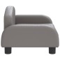 vidaXL Kindersofa Grau 50x40x30 cm Kunstleder vidaXL Kindersofa Grau 50x40x30 cm Kunstleder