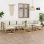 vidaXL 8-tlg. Garten-Lounge-Set mit Kissen Imprägniertes Kiefernholz vidaXL 8-tlg. Garten-Lounge-Set mit Kissen Imprägniertes Kiefernholz