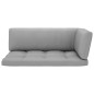 vidaXL 2-Sitzer-Palettensofa Schwarz Imprägniertes Kiefernholz vidaXL 2-Sitzer-Palettensofa Schwarz Imprägniertes Kiefernholz