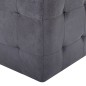 vidaXL Pouf 2 Stk. Grau 30x30x30 cm Wildleder-Optik vidaXL Pouf 2 Stk. Grau 30x30x30 cm Wildleder-Optik