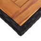 vidaXL 9-tlg. Garten-Essgruppe Poly Rattan und Akazienholz Schwarz vidaXL 9-tlg. Garten-Essgruppe Poly Rattan und Akazienholz Schwarz