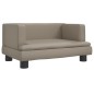 vidaXL Kindersofa Cappuccino-Braun 60x40x30 cm Kunstleder vidaXL Kindersofa Cappuccino-Braun 60x40x30 cm Kunstleder