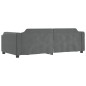 vidaXL Tagesbett Ausziehbar mit Schubladen Dunkelgrau 100x200 cm Stoff vidaXL Tagesbett Ausziehbar mit Schubladen Dunkelgrau 100x200 cm Stoff