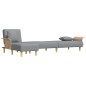 vidaXL Schlafsofa in L-Form Hellgrau 279x140x70 cm Stoff vidaXL Schlafsofa in L-Form Hellgrau 279x140x70 cm Stoff