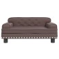vidaXL Kindersofa Braun 70x45x30 cm Kunstleder vidaXL Kindersofa Braun 70x45x30 cm Kunstleder