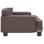 vidaXL Kindersofa Braun 70x45x30 cm Kunstleder vidaXL Kindersofa Braun 70x45x30 cm Kunstleder