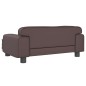 vidaXL Kindersofa Braun 70x45x30 cm Kunstleder vidaXL Kindersofa Braun 70x45x30 cm Kunstleder