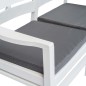 vidaXL 4-teiliges Gartenmöbel Set Weiß Kunststoff vidaXL 4-teiliges Gartenmöbel Set Weiß Kunststoff