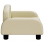 vidaXL Kindersofa Creme 50x40x30 cm Kunstleder vidaXL Kindersofa Creme 50x40x30 cm Kunstleder