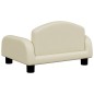 vidaXL Kindersofa Creme 50x40x30 cm Kunstleder vidaXL Kindersofa Creme 50x40x30 cm Kunstleder