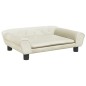 vidaXL Kindersofa Creme 70x45x26 cm Samt vidaXL Kindersofa Creme 70x45x26 cm Samt