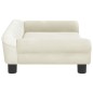 vidaXL Kindersofa Creme 70x45x26 cm Samt vidaXL Kindersofa Creme 70x45x26 cm Samt