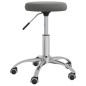 vidaXL Massagehocker Samt Dunkelgrau vidaXL Massagehocker Samt Dunkelgrau