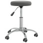 vidaXL Massagehocker Samt Dunkelgrau vidaXL Massagehocker Samt Dunkelgrau
