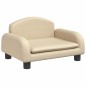 vidaXL Kindersofa Creme 50x40x30 cm Stoff vidaXL Kindersofa Creme 50x40x30 cm Stoff