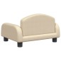 vidaXL Kindersofa Creme 50x40x30 cm Stoff vidaXL Kindersofa Creme 50x40x30 cm Stoff