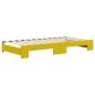vidaXL Tagesbett Ausziehbar Gelb 100x200 cm Samt vidaXL Tagesbett Ausziehbar Gelb 100x200 cm Samt