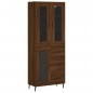 vidaXL Highboard Braun Eichen-Optik 69,5x34x180 cm Holzwerkstoff vidaXL Highboard Braun Eichen-Optik 69,5x34x180 cm Holzwerkstoff