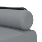 vidaXL Schlafsofa in L-Form Hellgrau 260x140x70 cm Stoff vidaXL Schlafsofa in L-Form Hellgrau 260x140x70 cm Stoff
