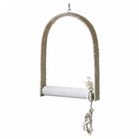FLAMINGO Vogelschaukel Sisal XL 26x10x48 cm