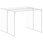 vidaXL Hundehütte mit Auslauf Anthrazit 214x1069x181 cm Stahl Verzinkt vidaXL Hundehütte mit Auslauf Anthrazit 214x1069x181 cm Stahl Verzinkt