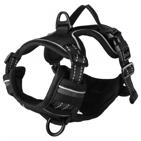 FLAMINGO Hundegeschirr Balou Schwarz XS 30-45 cm 15 mm
