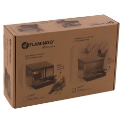 FLAMINGO Legenest mit 2 Nestern Julie Grün Outdoor
