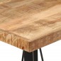 vidaXL Bartisch 55x55x107 cm Massivholz Mango und Eisen vidaXL Bartisch 55x55x107 cm Massivholz Mango und Eisen