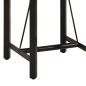 vidaXL Bartisch 55x55x107 cm Massivholz Mango und Eisen vidaXL Bartisch 55x55x107 cm Massivholz Mango und Eisen