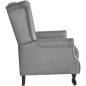 vidaXL Sessel Grau Stoff vidaXL Sessel Grau Stoff
