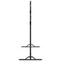 vidaXL Hintergrundstativ Schwarz 254x243 cm Stahl vidaXL Hintergrundstativ Schwarz 254x243 cm Stahl