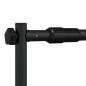 vidaXL Hintergrundstativ Schwarz 254x243 cm Stahl vidaXL Hintergrundstativ Schwarz 254x243 cm Stahl