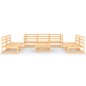 vidaXL 8-tlg. Garten-Lounge-Set Massivholz Kiefer vidaXL 8-tlg. Garten-Lounge-Set Massivholz Kiefer