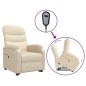 vidaXL Aufstehsessel Creme Stoff vidaXL Aufstehsessel Creme Stoff