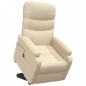vidaXL Aufstehsessel Creme Stoff vidaXL Aufstehsessel Creme Stoff