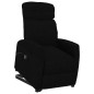 vidaXL Aufstehsessel Schwarz Stoff vidaXL Aufstehsessel Schwarz Stoff