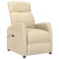vidaXL Aufstehsessel Creme Stoff vidaXL Aufstehsessel Creme Stoff