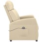 vidaXL Aufstehsessel Creme Stoff vidaXL Aufstehsessel Creme Stoff