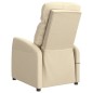 vidaXL Aufstehsessel Creme Stoff vidaXL Aufstehsessel Creme Stoff