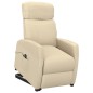 vidaXL Aufstehsessel Creme Stoff vidaXL Aufstehsessel Creme Stoff