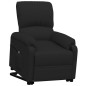 vidaXL Aufstehsessel Schwarz Stoff vidaXL Aufstehsessel Schwarz Stoff