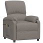 vidaXL Massagesessel mit Aufstehhilfe Taupe Stoff vidaXL Massagesessel mit Aufstehhilfe Taupe Stoff