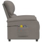 vidaXL Massagesessel mit Aufstehhilfe Taupe Stoff vidaXL Massagesessel mit Aufstehhilfe Taupe Stoff