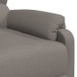 vidaXL Massagesessel mit Aufstehhilfe Taupe Stoff vidaXL Massagesessel mit Aufstehhilfe Taupe Stoff