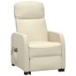 vidaXL Massagesessel mit Aufstehhilfe Creme Kunstleder vidaXL Massagesessel mit Aufstehhilfe Creme Kunstleder