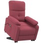 vidaXL Massagesessel mit Aufstehhilfe Weinrot Stoff vidaXL Massagesessel mit Aufstehhilfe Weinrot Stoff