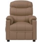vidaXL Massagesessel Cappuccino-Braun Kunstleder vidaXL Massagesessel Cappuccino-Braun Kunstleder
