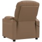 vidaXL Massagesessel Cappuccino-Braun Kunstleder vidaXL Massagesessel Cappuccino-Braun Kunstleder