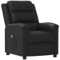 vidaXL Massagesessel Schwarz Kunstleder vidaXL Massagesessel Schwarz Kunstleder